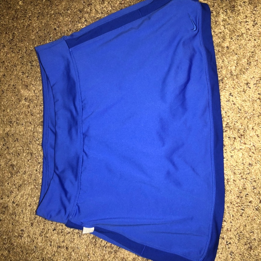 Blue Nike skort